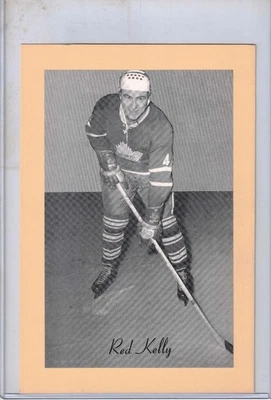 1944-64 Beehive Bee Hive Corn Syrup hockey Red Kelly Group 2 NM- HELMET LEAFS - Image 1 of 2