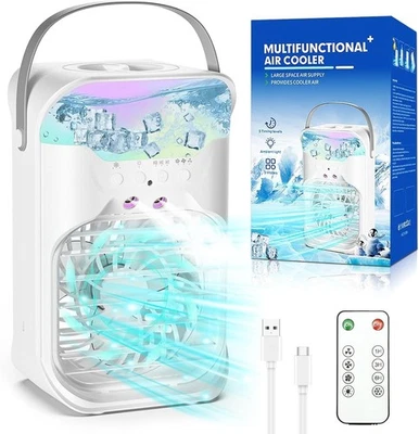 iFTY Small Portable Air Conditioners, Portable AC Unit w/Remote Night Light 1.5L - Image 1 of 4