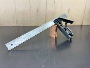 Gebrauchter Vintage Stanley verstellbarer Kombinationsvierkant 46-222 Made in USA - Bild 1 von 14