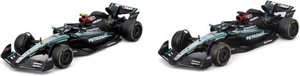 Bburago 1/43 F1 W15 Petronas AMG 2024 NUEVO Paquete Doble Russell & Hamilton #38109 - Imagen 1 de 4