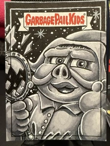 Garbage Pail kids 40th Anniversary Sketch - Artist Fox Layng - Picture 1 of 2