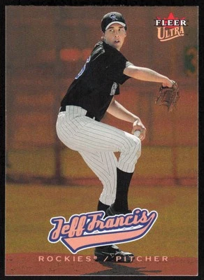 2005  Ultra  #218 Jeff Francis  AR   - FREE SHIP - Image 1 of 2