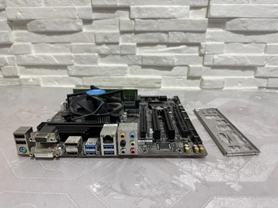 GIGABYTE GA-B250M-D3H mATX 1151, Intel Motherboard mit i5-7400 CPU mit 4 GB Ram - Bild 1 von 4