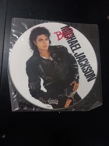Michael Jackson Bad Vinyl Record LP Album 1987 Picture Disc - Picture 1 of 8