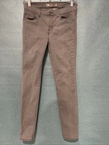 J Brand Size 27x29 Skinny Leg Crop Color Mercury Denim Jeans - Picture 1 of 5