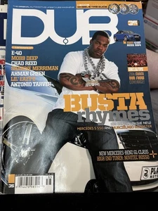 DUB Magazine June/July 2006 Busta Rhymes #35 Hip-Hop Cars Rare variant - Picture 1 of 3