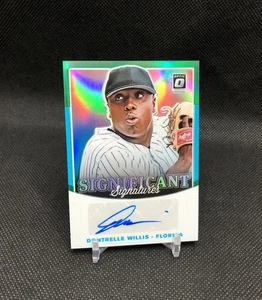 2019 Optic Gary Dontrelle Willis AUTO /5 SIGNIFICANT SIGNATURES GREEN PRIZM SSP! - Picture 1 of 18