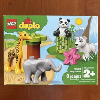 LEGO DUPLO Baby Animals - 10904 - Building Toy - 9 pcs - NEW SEALED RETIRED - Image 1 of 4