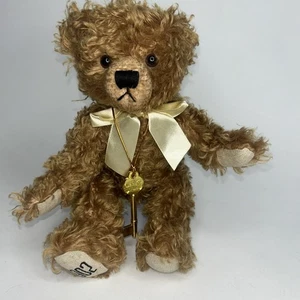 Réplica de oso de peluche RBI Ron Banafato 1902 felpa articulada 10" marrón rizado numerado - Imagen 1 de 17
