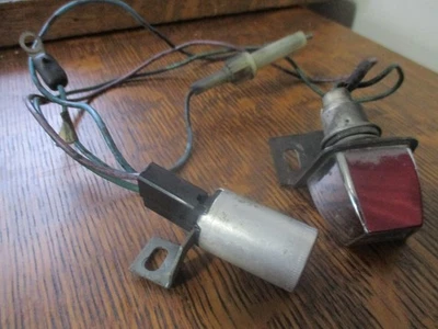 65-68 Ford Mustang Seat Belt Warning Light Assembly Works - Image 1 of 4