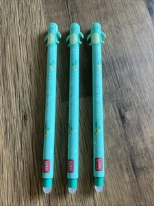 TORTUGA LEGAMI “BAJO EL MAR” 🐢 0,7 mm gel borrable (3 bolígrafos) descatalogado - Imagen 1 de 14