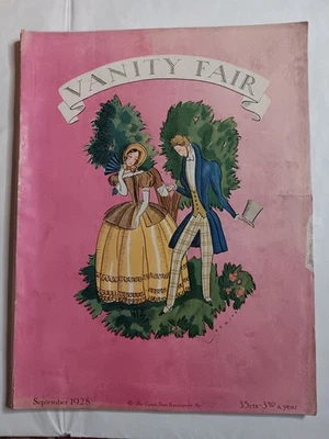 Vanity Fair Magazine September 1928-Aldous Huxley-Clarence Darrow-Covarrubias - Image 1 of 4