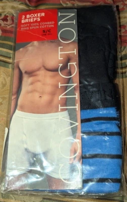 Nuevo Pack de 2 Calzoncillos Boxer Hombre Talla S de Covington Foto 1 de 3
