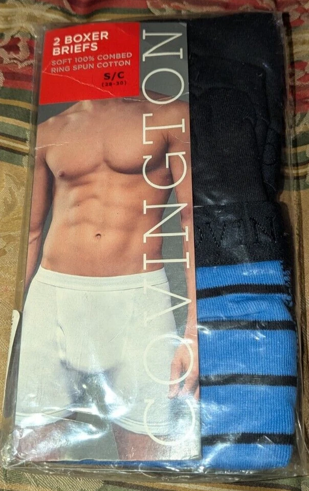 Nuevo Pack de 2 Calzoncillos Boxer Hombre Talla S de Covington Foto 1 de 3