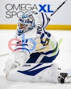 Joseph Woll 2025 Playoffs Rd 2 Shutout Action Toronto Maple Leafs 8x10 NHL Foto - Bild 1 von 1