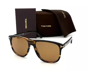 Tom Ford JONI FT0905 50E Dark Brown / Brown 56mm Sunglasses - Picture 1 of 4