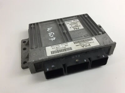 W507 CITROEN C3 2004 ECU Control Module Unit 9656051080 - Image 1 of 4