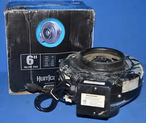 Ventilador de conductos en línea Hurricane 6" grado comercial modelo 435CFM - Imagen 1 de 5