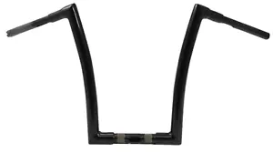 Todds Cycle - 0601-5735 - 1-1/2in. Strip Handlebar, Gloss Black - Picture 1 of 2