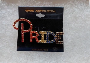 Bold Pride Brooch Set in a Goldtone Finish - Bild 1 von 1