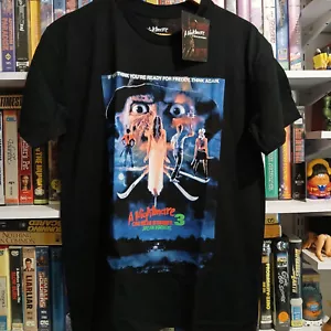 Nwot A Nightmare On Elm Street- Movie Promo T Shirt Horror Freddy Krueger Medium - Picture 1 of 4