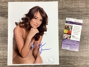 (SSG) Hot & Sexy ALEXA VEGA Signed 8X10 Color Photo "Twister" with a JSA COA - Picture 1 of 5