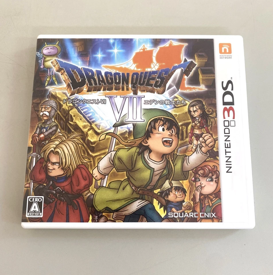 DS90　Dragon Quest VII (Nintendo 3DS,2013) from japan - Image 1 of 1