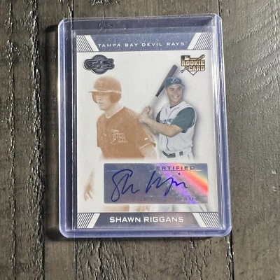 Shawn Riggans 2007 Topps Co Signers Auto #111 Gold /200 AU Autograph - Image 1 of 4