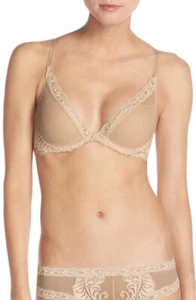 NEU Natori Feathers Bügel Kontur BH 730023 - Cafe - 32G - Bild 1 von 10