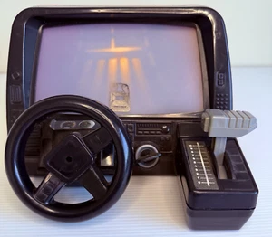 Racing Driver Dashboard Vintage Driving Game c1980's, Working - Picture 1 of 9
