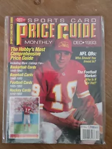 SEALED SPORTS COLLECTORS DIGEST SPORTS CARD GUIDE DECEMBER 1993 JOE MONTANA RARE - Bild 1 von 2