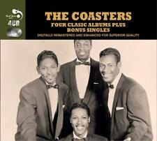 Coasters, the - 4 Classic Albums + BONUS SINGLES 4CD NEU OVP