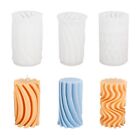 3D Geometric Cylindrical Mold Silicone Mold for Making Resin Epoxy