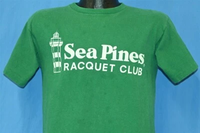 Camiseta De Colección Años 70 BLUE BAR CHAMPION SEA PINE RAQUETA CLUB FARO HILTON HEAD M Foto 1 de 4