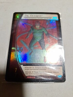 Marvel VS System Dr Octopus FOIL FULL EXTENDED ART MSM-015 *SEALED* NM foil  - Image 1 of 4
