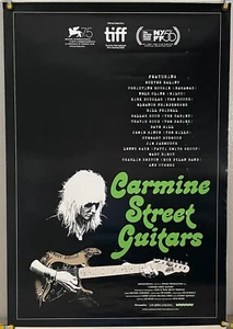 CARMINE STREET GUITARS ROLLED ORIGINAL ONE SHEET MOVIE POSTER RICK KELLY (2018) - Picture 1 of 2