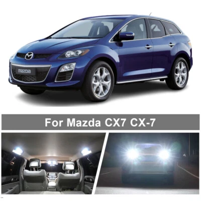 LED Light Interior Package Kit + Reverse Backup Lights For Mazda CX7 2006-2012 Foto 1 de 4