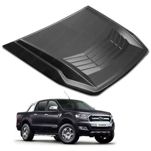 Cubierta delantera con capucha negra capó para Ford Ranger Facelift Mk2 Wildtrak 16 17 - Imagen 1 de 6