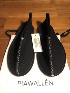 PIAWALLEN Wool Slippers Black Size S (EU 36) - Picture 1 of 8