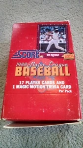 Score Baseball Cards 1988 box set - Picture 1 of 6