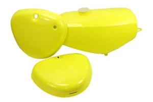 Lackset Tank + Seitendeckel gelb rapsgelb pas. für Simson S51 S50 S70 Kraftstoff - Bild 1 von 1