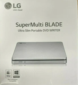 LG - AP70NS50 - External 8X Double Layer DVDRW Super Multi Blade Drive - Silver - Picture 1 of 2