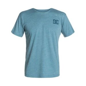 T-shirt Maglietta Uomo DC Shoes Solo Star Logo Blu Stone Blue Skateboard - Imagen 1 de 4