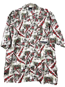 Vintage Y2K 2000s Nike Geometric Logo Limited Edition Shirt Mens Size M - Picture 1 of 9