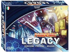 PANDEMIC LEGACY season 1 scatola BLU gioco da tavolo cooperativo in italiano