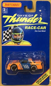 MATCHBOX ~ DAYS OF THUNDER  #18 HARDEE'S (B) CHEVY LUMINA - RUSS WHEELER - Picture 1 of 8