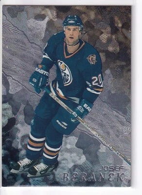 1998-99 In the Game Be a Player #203 Josef Beranek Edmonton Oilers - Image 1 of 2