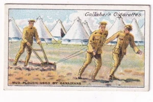 CANADIAN SOLDIERS Plough Vintage 1915 WORLD WAR 1 Card - Picture 1 of 2