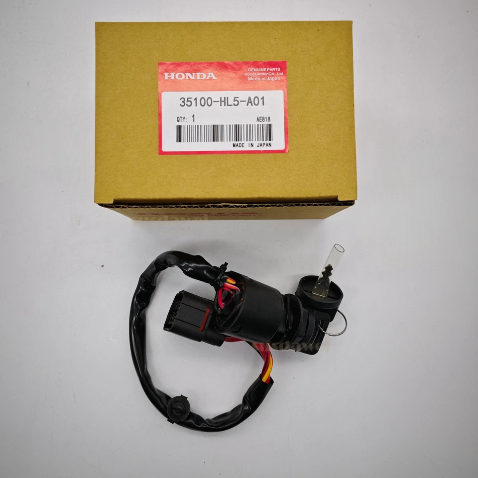35100-HL5-A01 IGNITION SWITCH WITH KEYS For HONDA SXS500 PIONEER 500 SXS NEW Foto 1 de 4