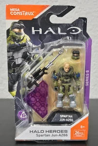 Spartan Jun-A266 Halo Heroes Mega Construx Series 6 Minifigure FMM69 Minifig - Picture 1 of 11